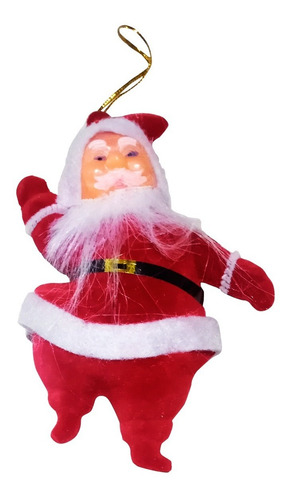 Imagem 1 de 4 de Enfeite De Natal Papai Noel - Kit 6 Unidades