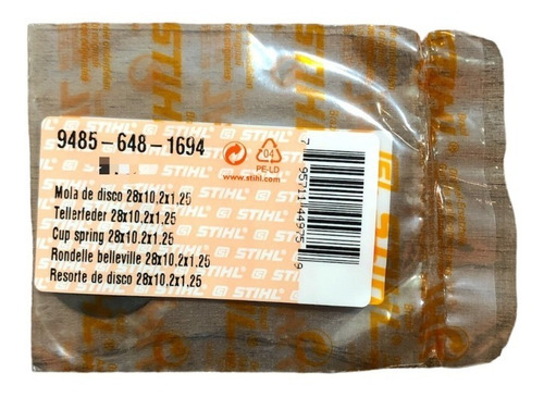 Mola De Disco 28x10,2x1 P/motopoda Ht75/133 Original Stihl