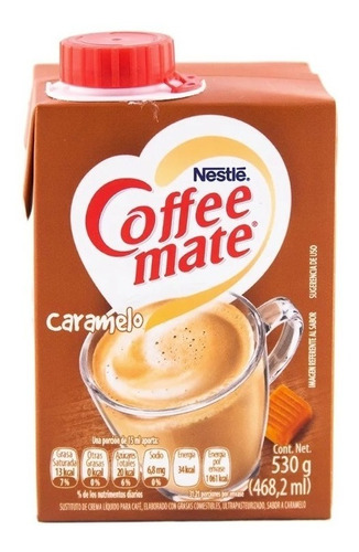 Coffee Mate | Sustituto De Crema Para Café Liquido Caramelo
