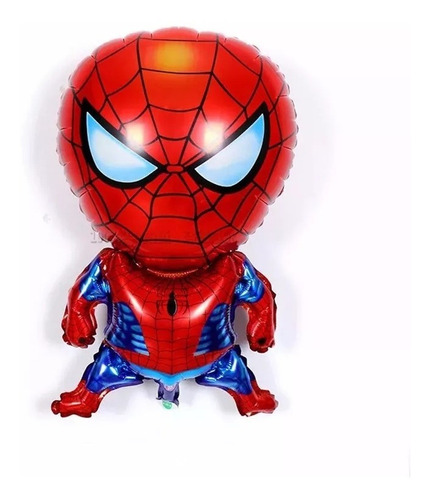 Globo Metálico Spiderman 68x44cm Decoración Cumpleaños 