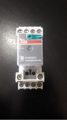 -m024dc4 Abb Relevador 24 V Dc Con Base | Envío gratis