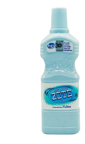 Jabón Zote Líquido Azul 1 Lt