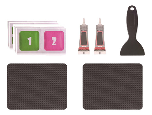Kit De Reparación De Trampolín Rectangular 2 Parches