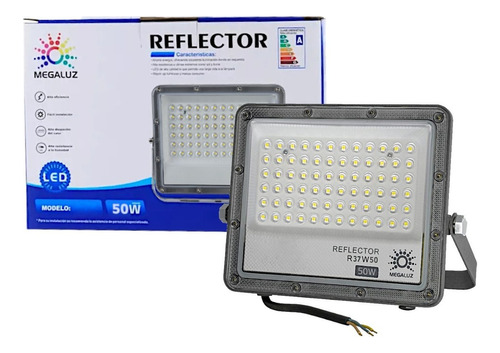 Reflector Led Alta Potencia 50w Ip65 Uso Exteriores