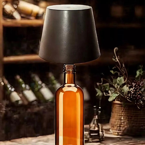 Luz Recargable De 3 Colores Para Botella De Vino