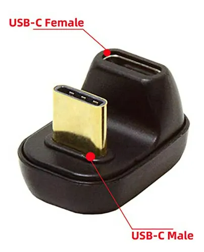 Adaptador Usb4 Tipo C Macho A Hembra 40gbps Para Ns Switch,