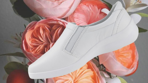 Imagen 4 de 8 de Zapatos Flexi Clínico Blanco 48303 Para Dama Originales