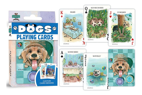 Juego De Cartas Para Perros Con Licencia Oficial De Maste...