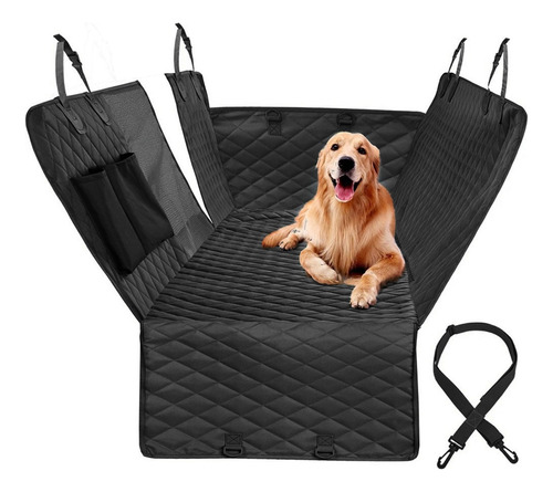 Funda Impermeable Para Asiento De Coche Para Perro, Negro