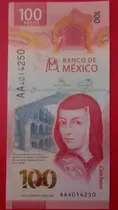 Comprar Nuevo Billete De 100 Pesos Mexicanos Serie A A (nuevo)