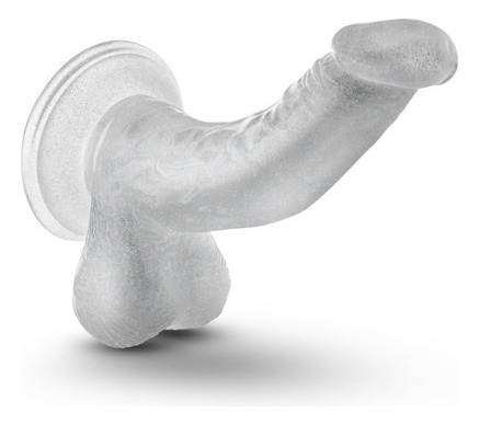 Hermoso Dildo Glitter 18cm Curvado Punto G B Yours Ventosa