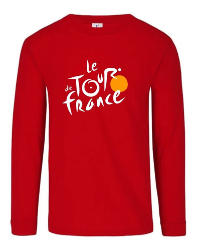 Camiseta Le Tour De France Manga Larga Camibuso Sueter
