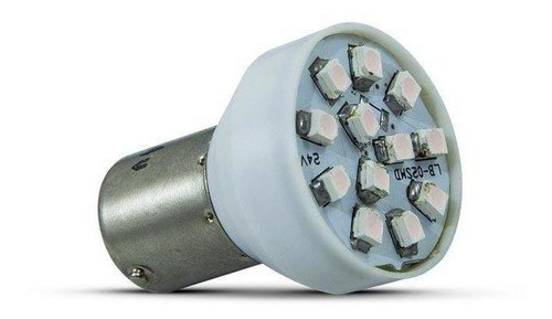 Lâmpada Led 12v Bay15d 5w/21w 1034 12 Leds Branco