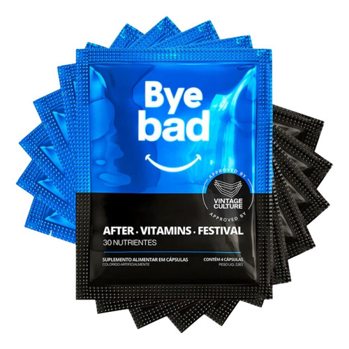Bye Bad Suplemento Pós Festa 06 Packs