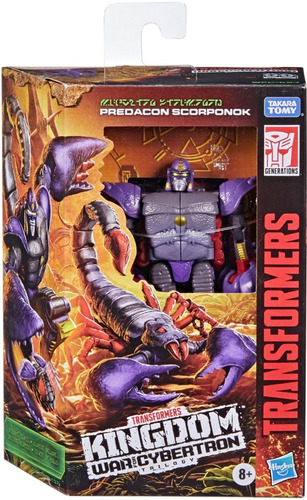 Transformers Generations War Cybertron: Kingdom Scorponok