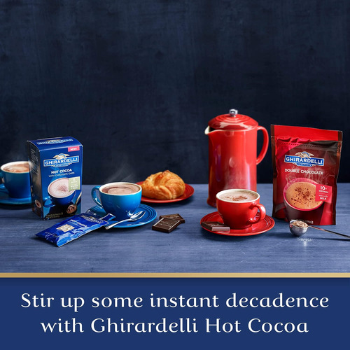 Mezcla De Cacao Caliente De Chocolate Doble Ghirardelli, Paq
