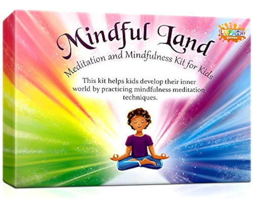 Juego De Cartas Mindful Land Therapy Para Niños - Kit De Med