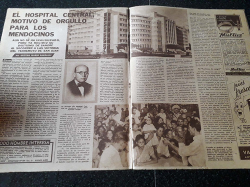 Revista Aquí Está Mendoza Hospital Central San Juan Veredas
