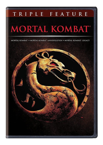 Dvd Mortal Kombat 1 & 2 + Mortal Kombat Legacy Part 1