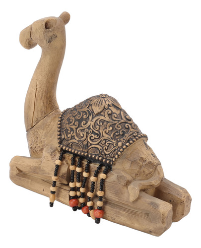 Estatua De Camello Duradera De Resina Con Fondo Plano, Estil