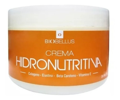 Crema Hidronutritiva X 250 Ml Colageno - Biobellus