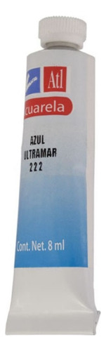 Pintura Watercolor Atl Acuarela Tubo T-3 8ml Color
