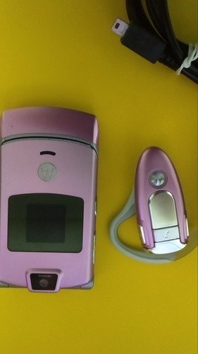 Celular Motorola V8 Rosa