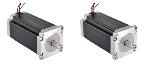 2 Motores Paso A Paso Cnc Nema 23 De Alto Par, 114 Mm, 425 O