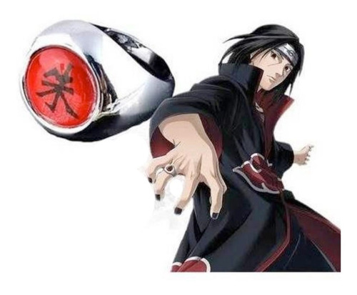 Imagen 3 de 8 de Cosplay Disfraz Naruto 1 Anillo + 1 Collar Tres Círculos