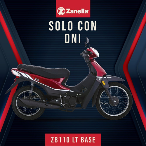 Imagen 1 de 17 de Zanella Zb 110 Lt Solo Con Dni - Unicomoto Canning