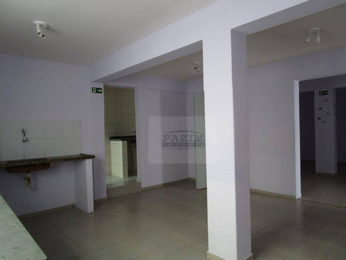 Salão Comercial Para Locação, 100 M² - Jardim Itália - Vinhedo/sp - Sl0067