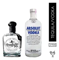 Comprar Pack Teq Don Julio 70 Crista 700ml+ Absolut Azul 700ml