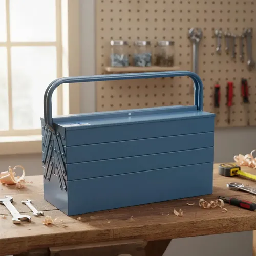 Caixa De Ferramentas Com 7 Gavetas Azul Marcon | MercadoLivre