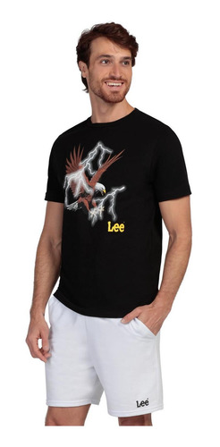 Playera Slim Fit Manga Corta Lee Hombre 311