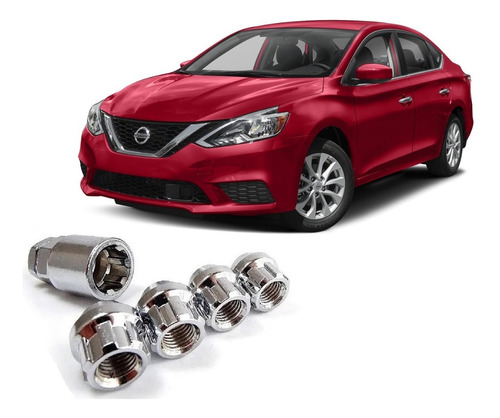 Tuercas De Seguridad 12x1.25 Nissan Sentra 2019 Envio Gratis