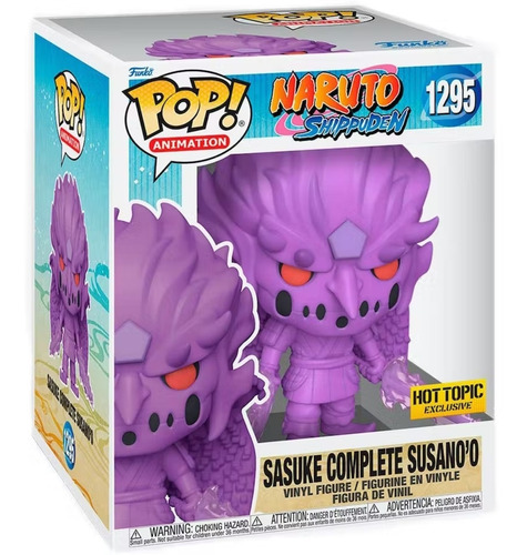 Sasuke Complete Susano'o 1295 Funko Pop Hot Topic 6 Pulgadas