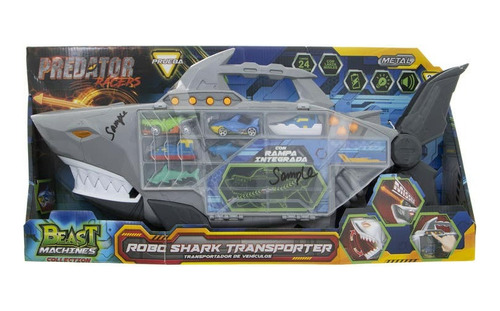 Juguete Playset Predator Racers Shark Transporter 