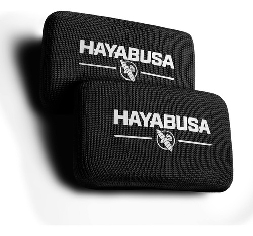 Hayabusa Protectores De Nudillos De Boxeo, Negro, L/xl