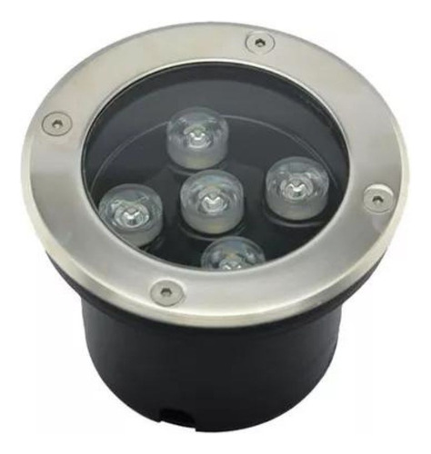 Lampara Empotrado Led Piso 5w Luz Blanca 110v