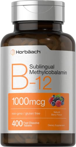 Vitamina B12 1000 Mcg Sublingual Metilcobalamina 400 Tab