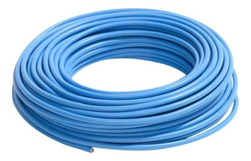 Cable Eléctrico Eva 2.5mm Azul Libre De Halógenos X10m Sec