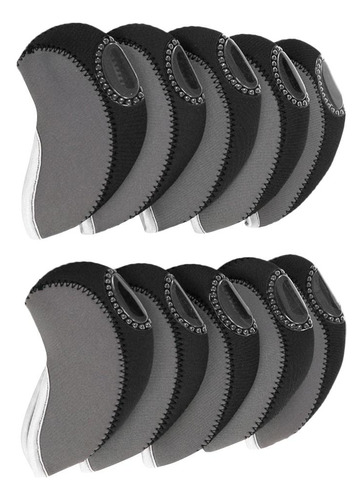 Cubierta De Cabeza De Golf Iron Club Negro Negro