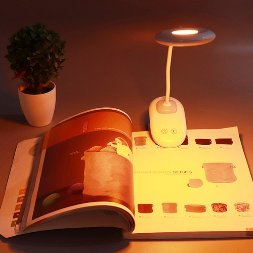 Led De Lectura Con Clip, Usb, Plegable Y Recargable