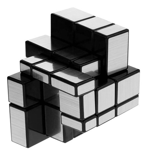 Cubo Rubik 3d Rompecabezas Mágico Cubo Rubik Mirror Plateado