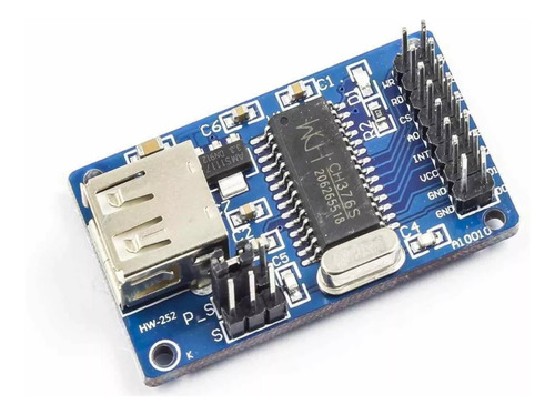 Módulo Usb Host Ch376a Interface Serial Arduino Esp Pic