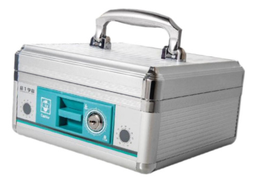 Caja Fuerte Con Cerradura, Bandeja 20,8 Cm X 20,8 Cm X 11 Cm