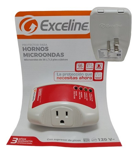 Protector De Voltaje Para Microondas Exceline Gsm-mw120