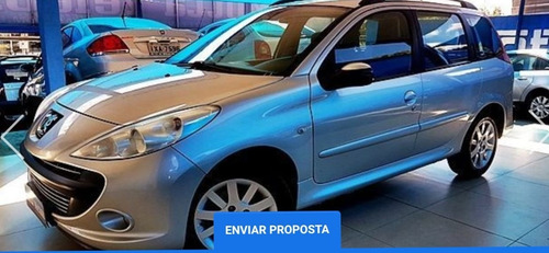 Peugeot 207 Sw Xs 1.6 Flex 16v Automático 2010 Prata