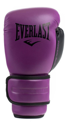 Guantes De Box Powerlock 2 Tr Hook & Loop Purpura / Negro