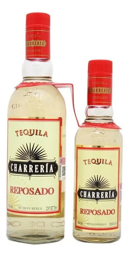 Tequila Charreria Reposado 1000 Ml + 375 Ml